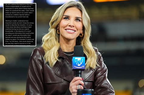 Charissa Thompson Speaks Out About Leaked Photos